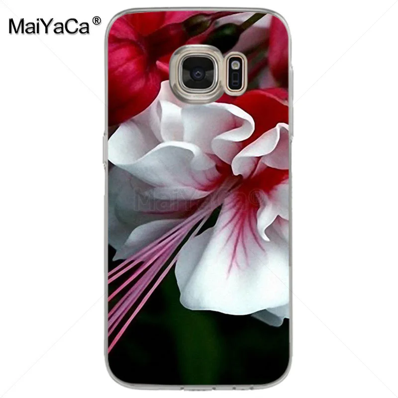 Чехол для samsung galaxy s7 s6 edge plus s5 s9 s8plus MaiYaCa с красивыми цветами и принтом розы |
