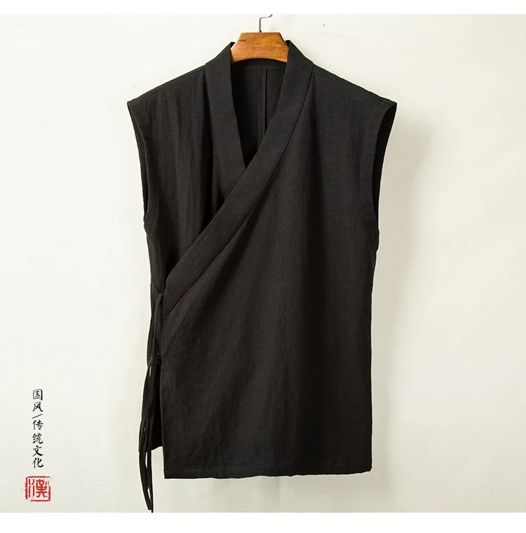 KUANGNAN, одноцветное китайское кимоно, кардиган, мужские рубашки, 4XL, одежда, японское кимоно, мужское летнее кимоно, рубашка, Мужская Уличная одежда, новинка