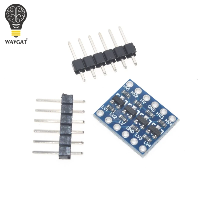 IIC I2C преобразователь логического уровня двунаправленный модуль 5В до 3 В для