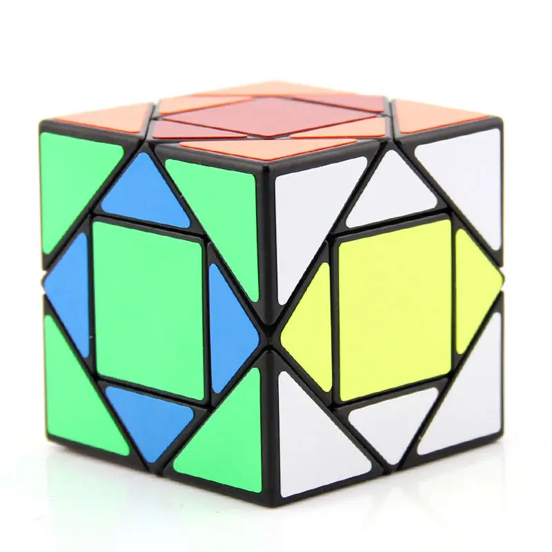 MoYu Mofangjiaoshi Pandora 3x3x3 скоростной конкурс волшебный куб Твист Головоломка Необычные игрушки черный безопасный ABS обучающая игрушка