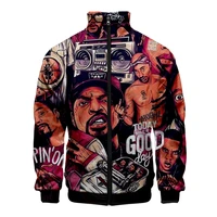 notorious b i g mans jackets and coats harajuku biggie smalls rapper hip hop jacket spring 2019 blouson homme bomber jackets