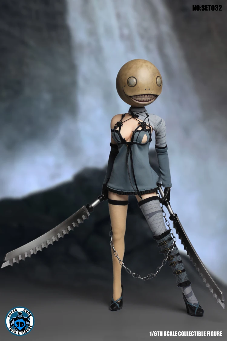 Супер утка Женская Automata A2 одежда с комплектом головы 1/6 подходит для тела Phicen|1/6