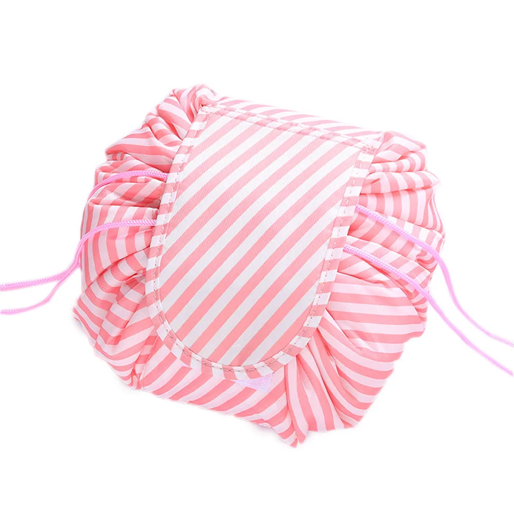 Принтовый дизайн косметичка Drawstring макияж Чехол Для женщин для путешествий