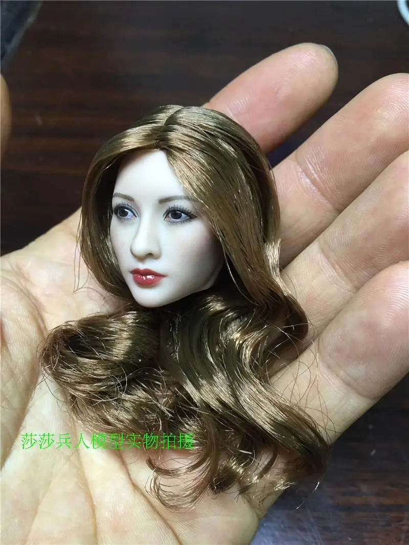 1/6 Asia Beauty Head Sculpt аналогичная женской головке Лю Янь модель F 12 ''PH Body|head sculpt|1/6 head