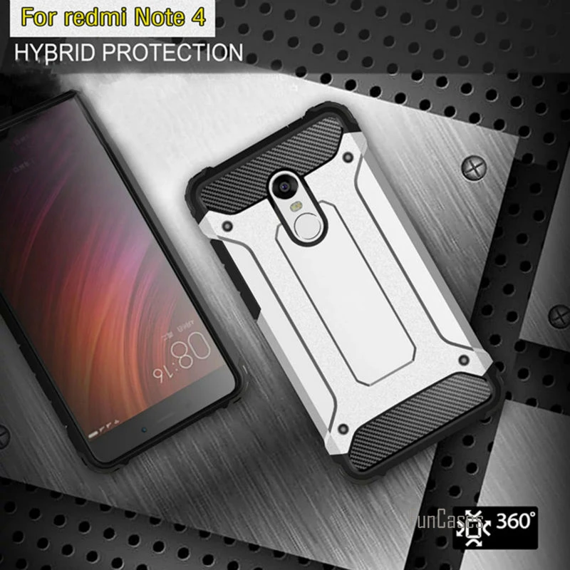 Чехол для Xiaomi Redmi note 4 pro s высокое качество с подставкой жесткий прочный