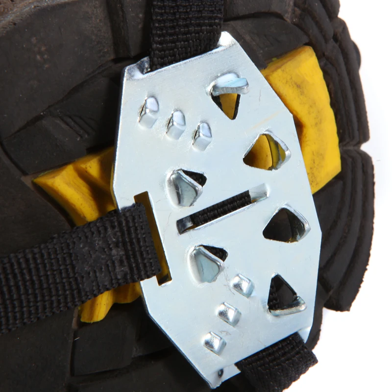 Новая пара из нержавеющей стали 24 зубца захват для льда уличный альпинизм туризм