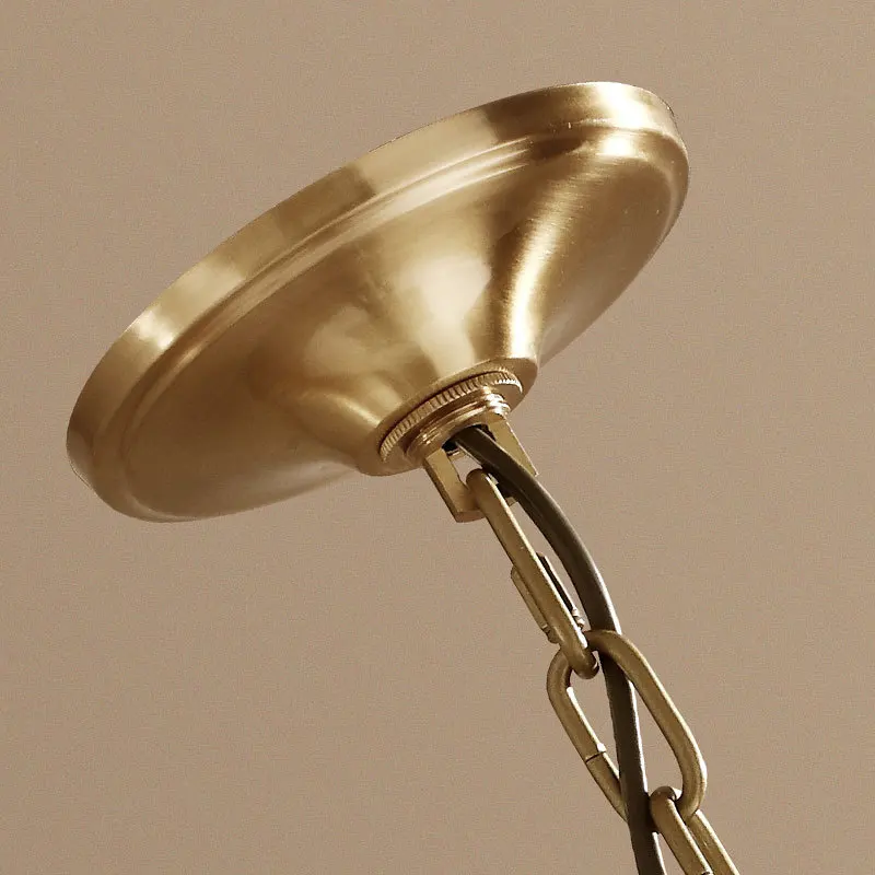 Copper Star Glass Led Pendant Light Aisle Balcony Dining Room Hanging Fixtures Loft Hanglamp Vintage Free Shipping | Освещение