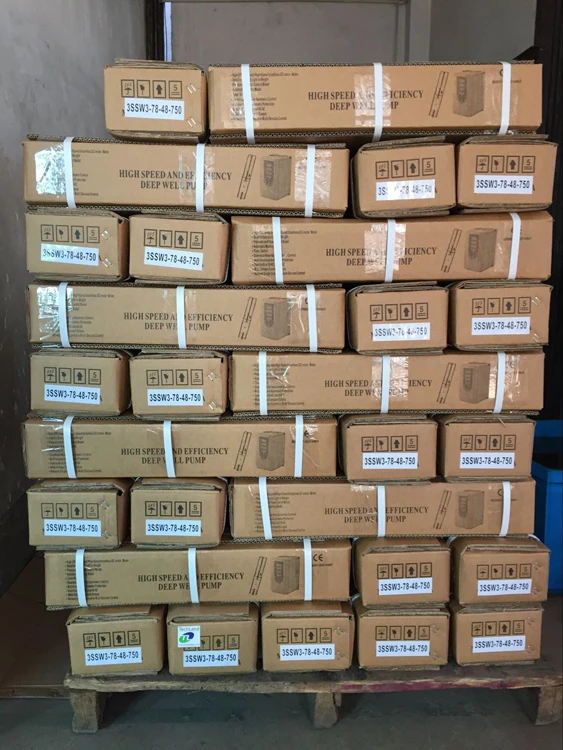 

3FLD3.2-80-48-750 solar submersible pump for irrigation 1hp solar well water pump permanent magnet synchronous motor