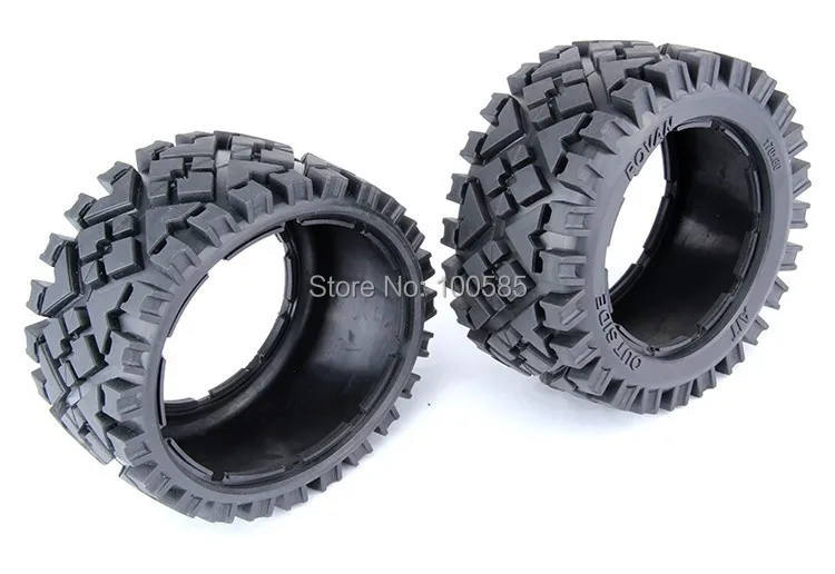 Шины вездеходные Baja 5B 1/5-2 шт. задние для HPI KM RV BAJA SS 95116 | Игрушки и хобби