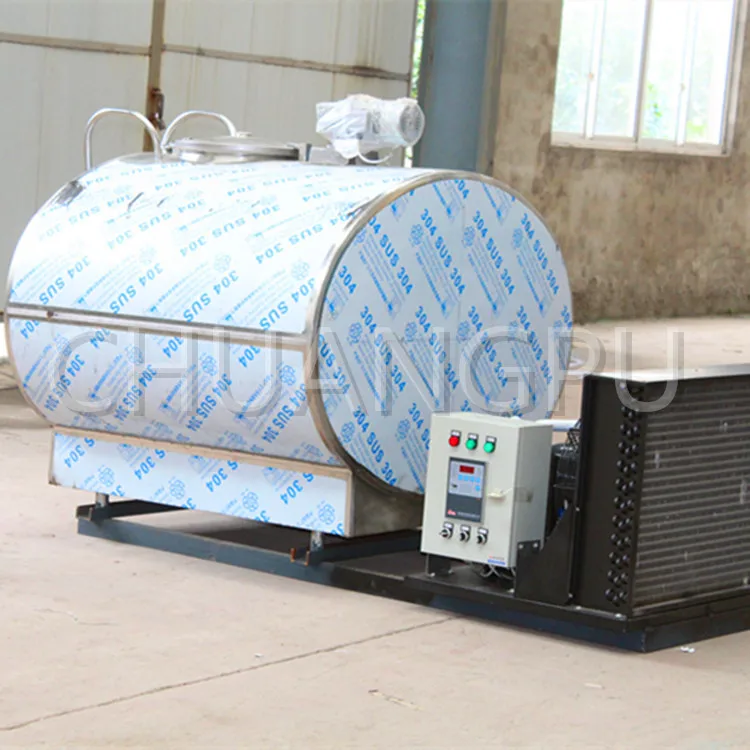 Stainless Steel Direct Expansion Type 1500L Milk Cooling Tank Chilling for Dairy Farm Use | Дом и сад