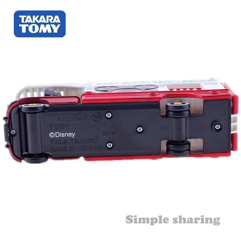 Takara Tomy Tomica Disney мотор Palstranpo Микки Маус Форма для транспортировки литые