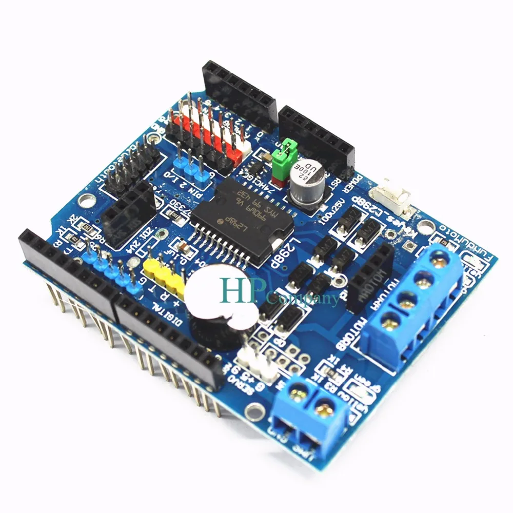 1 шт L298P контроллер скорости ШИМ двойной драйвер высокой мощности H bridge Bluetooth