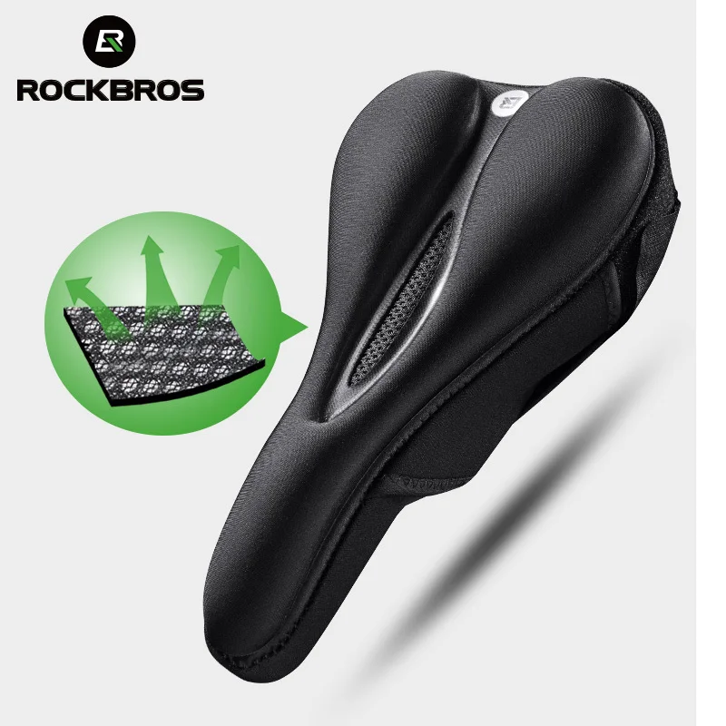 ROCKBROS чехол для велосипедного седла дышащая удобная мягкая подушка mtb велосипеда