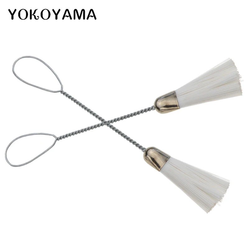 Двухконтурная швейная Чистящая Щетка для машины YOKOYAMA белая Coloe