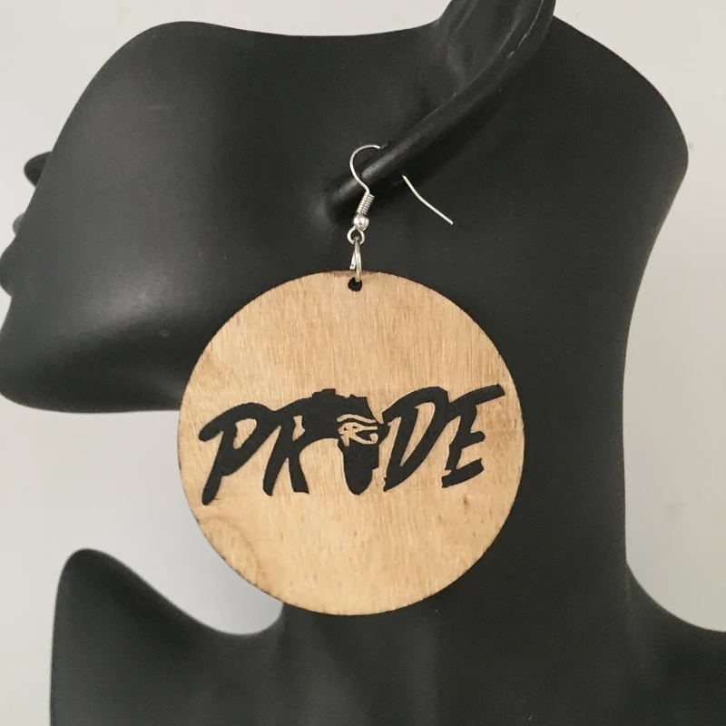 

2017 Pride Wooden Earrings