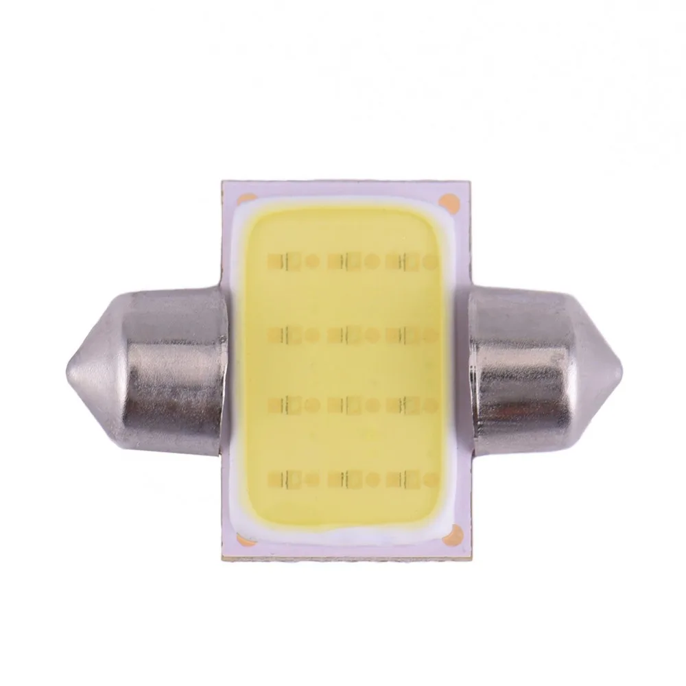 31 мм супер яркий C5W DC12V Автомобильные дневные ходовые огни Led Купол фестон светильник для чтения ing COB 12 чипов авто светильник лампа