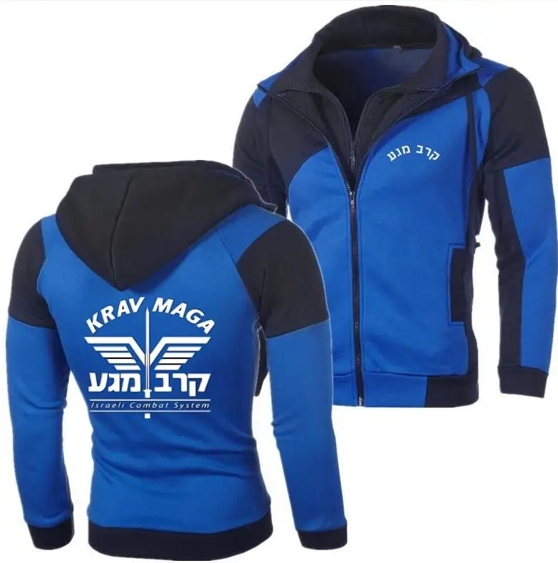 Весенне осенняя модная мужская флисовая толстовка с капюшоном Новинка krav Maga Israel
