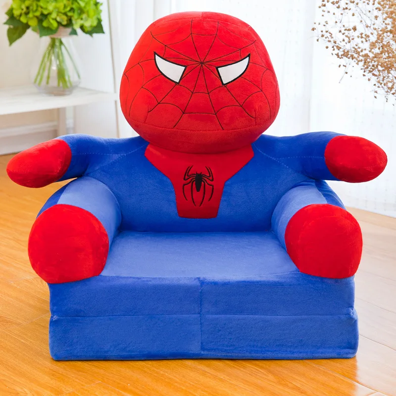 Новинка, 50-55 см, Marvel, Мстители, складная, Капитан Америка, Человек-паук, плюшевая игрушка, мягкая кукла, подарок на день рождения для детей, мальчиков