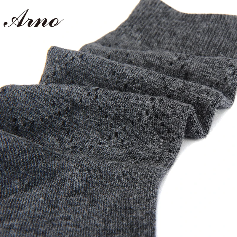 Мужские хлопковые носки без пятки ARNO деловые повседневные темно синие LW5007 5|[ARNO]