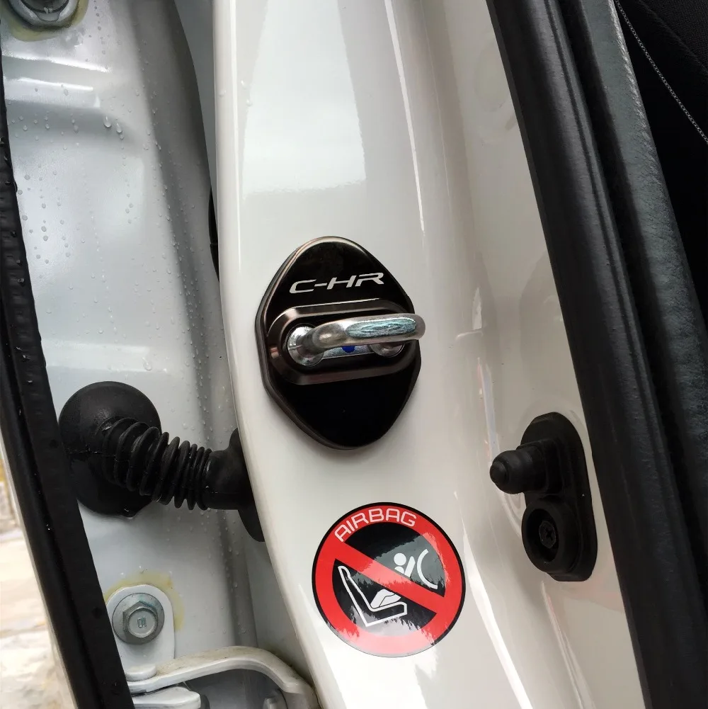 Отделка дверного замка Защитная крышка для Toyota чехол с эмблемой CHR accossories car styling|for