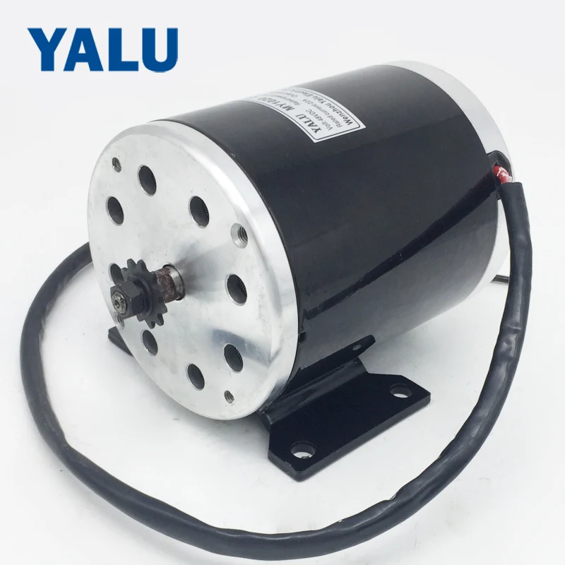 YALU MY1020 800 Вт 36 В/48 в ATV Buggy #25 или T8F звездочка небольшой Электрический трицикл