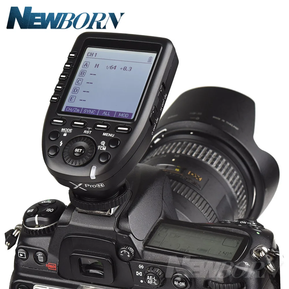 В наличии Godox Xpro N i TTL II 2 4G беспроводной триггер Высокая Скорость синхронизации