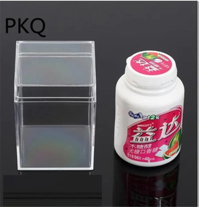 thick Plastic Box Small PS Storage Mini Collection Container Case Transparent Clear Display Boxes transparent | Дом и сад