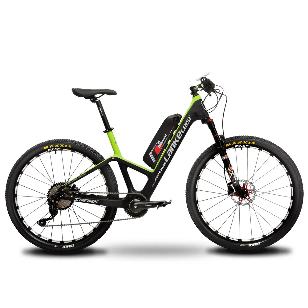 Cyrusher TCC карбоновый Рамный горный велосипед 350 Вт 17X27 5 дюйма 48 В 11ah 10 скоростной