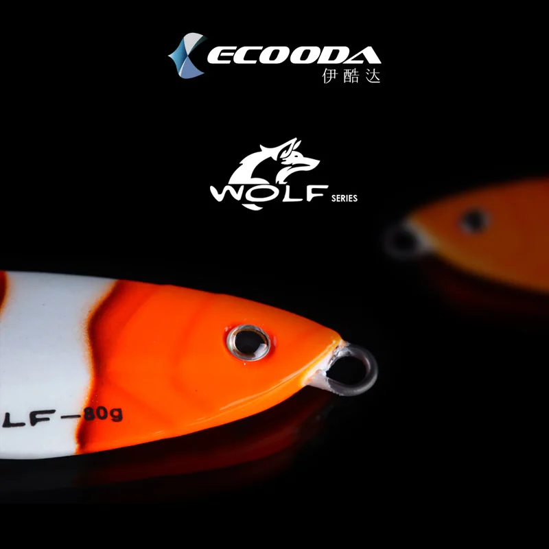 ECOODA wolf 1 шт. искусственная рыболовная приманка для джиггинга 80 г 120 180 250 Рыба