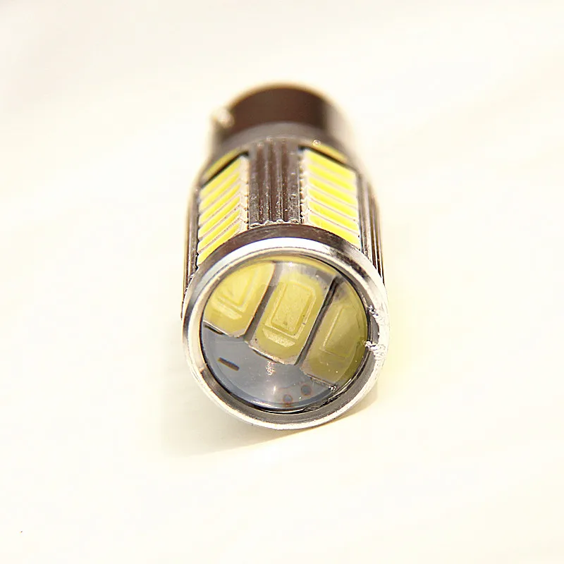 Dianshi 10 шт. Ba15s 1156 33-5630 SMD светодиоды с топом с двумя объективами Автомобильный Обратный заднего хвостовые лампы потолочный плафон