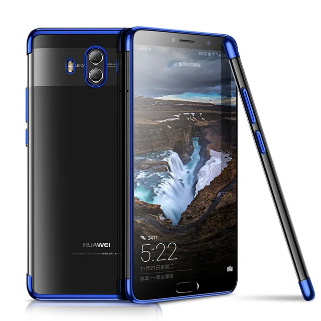 Защитный чехол для Huawei Honor 7X 9 V9 P10 8 Lite Mate 10 Pro роскошный силиконовый из ТПУ P20 Plus |