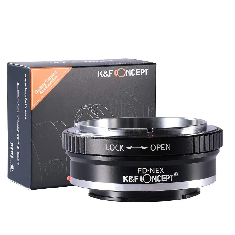 K & F концепция Крепление объектива адаптер FD NEX для Canon FL объектив sony E крепление