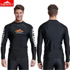 Гидрокостюм SBART с длинным рукавом для дайвинга, быстросохнущая Солнцезащитная футболка из лайкры, купальник для серфинга, костюм для подводной охоты и подводной охоты