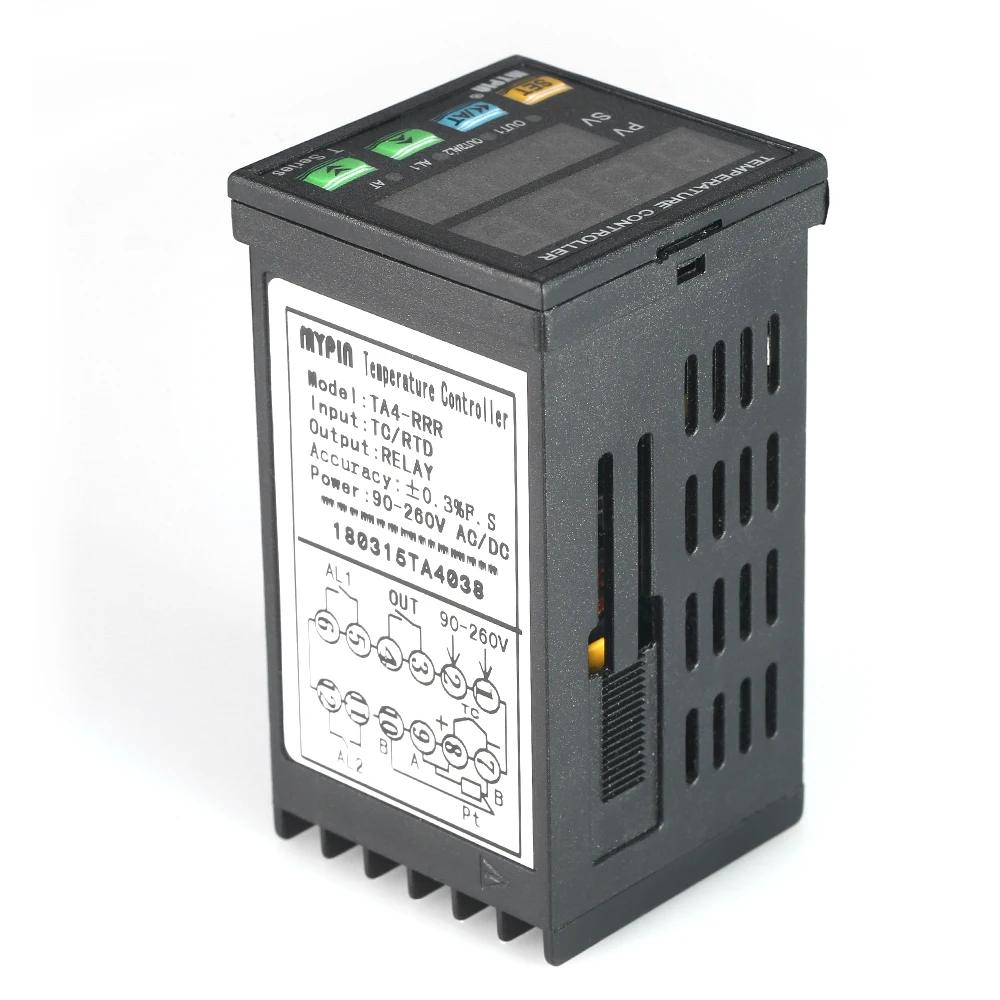 

Automatic Digital thermometer LED PID thermostat Temperature Controller instruments RRR 2 Alarm Relay Output thermoregulator