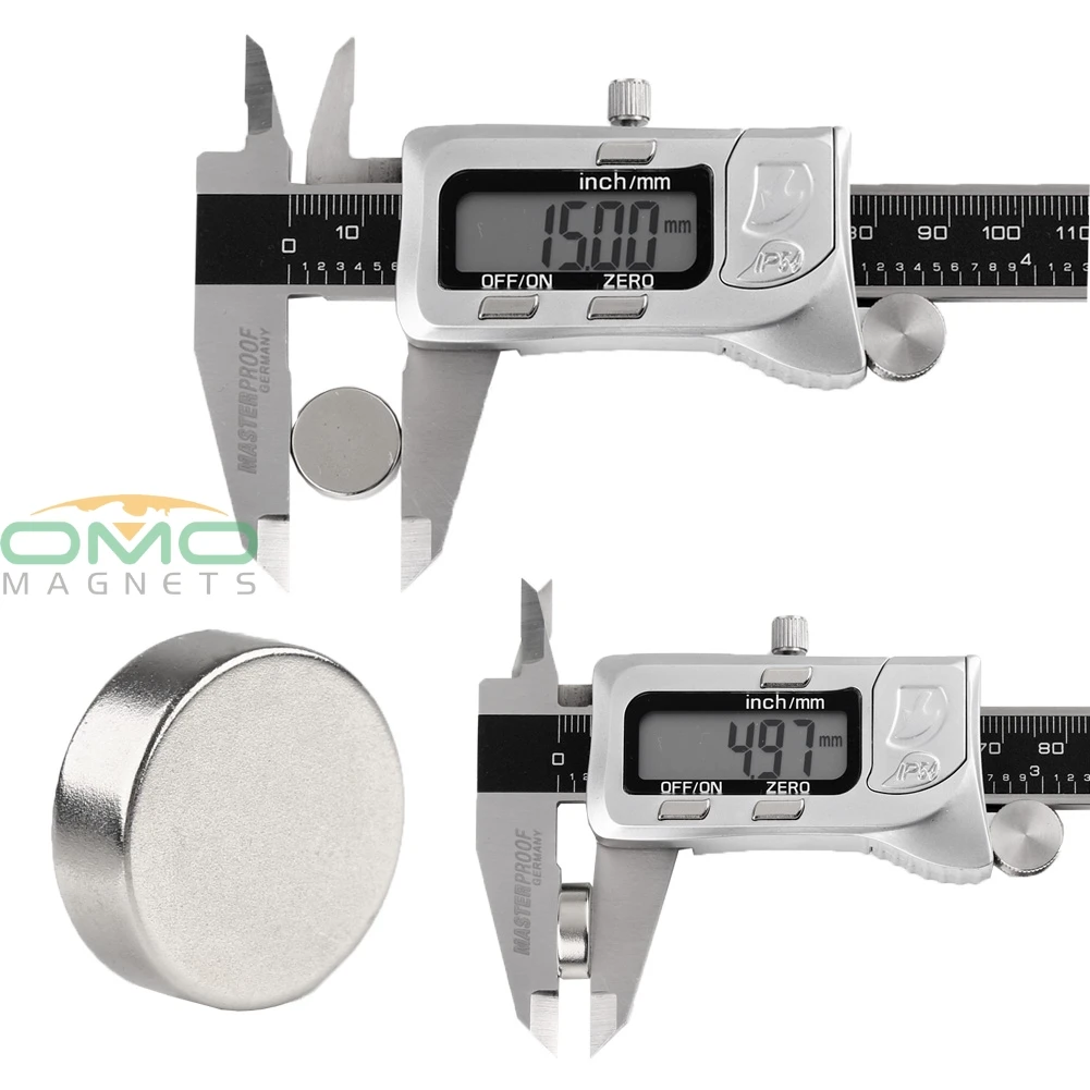 OMO Magnetics 20 шт. N50 Супер Сильные круглые дисковые цилиндрические Магниты