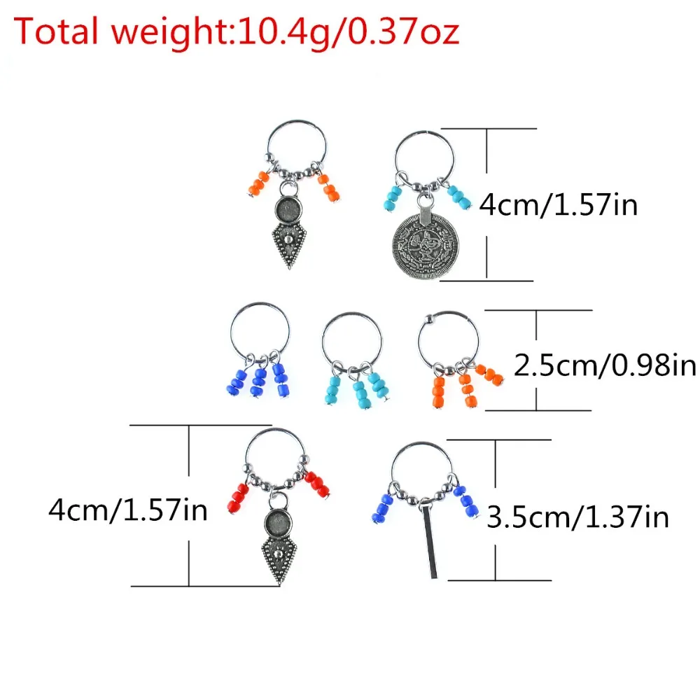 Модная красочная заколка для волос Ingemark в стиле бохо очаровательные украшения