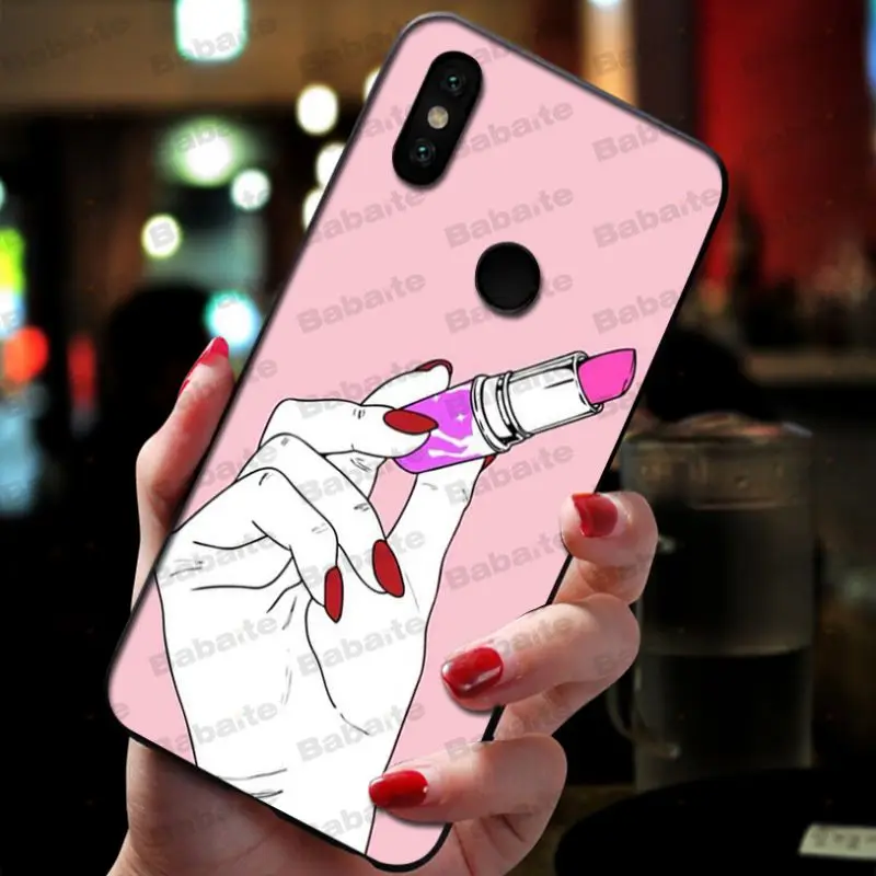 Силиконовый чехол для телефона Babaite Best Friend Girlfriend Boyfriend Shopping girl xiaomi mi 8se mi8lite note2 note3
