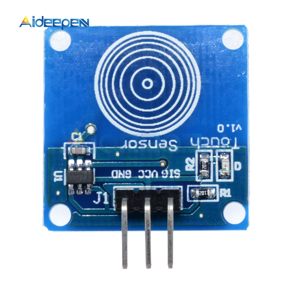 5 шт. TTP223B 1 канальный сенсорный емкостный модуль для Arduino|Детали и аксессуары