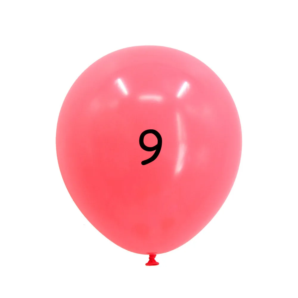 Macaron balloon 9 100 шт 10 дюймов конфеты Макаруны латексные шары, гелий воздушные шары для вечерние, свадьбы, дня рождения, детские игрушки, вечерние шары - Цвет: Macaron balloon 9