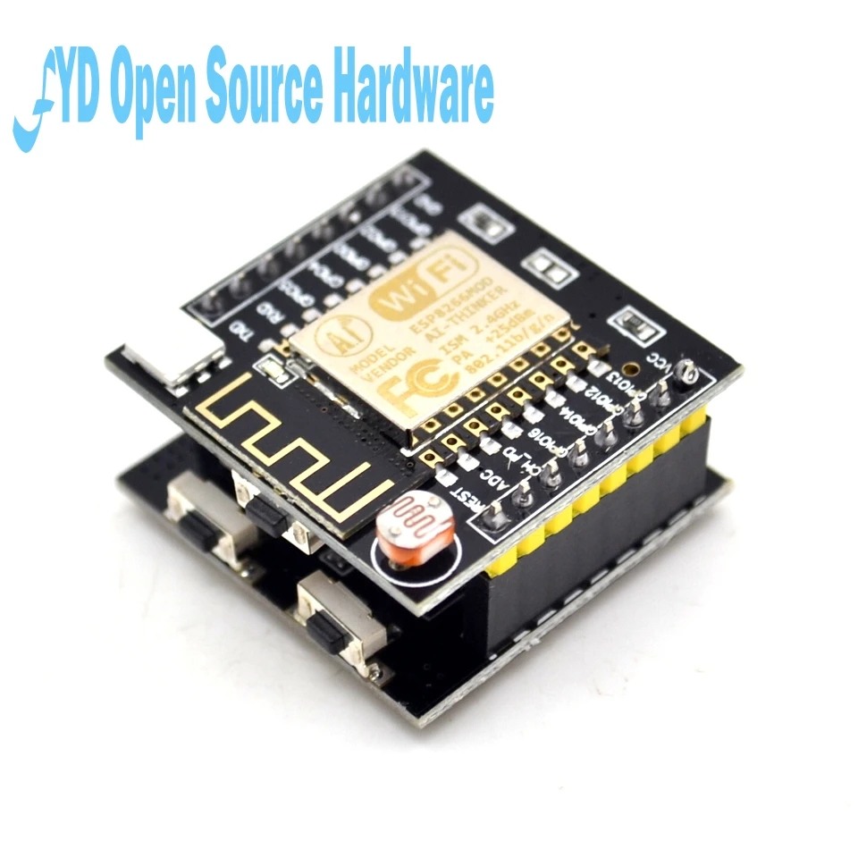1 шт. ESP8266 серийный WIFI Witty Cloud Development Board ESP 12F MINI Nodemcu CH340 Micro USB модуль|usb module|development
