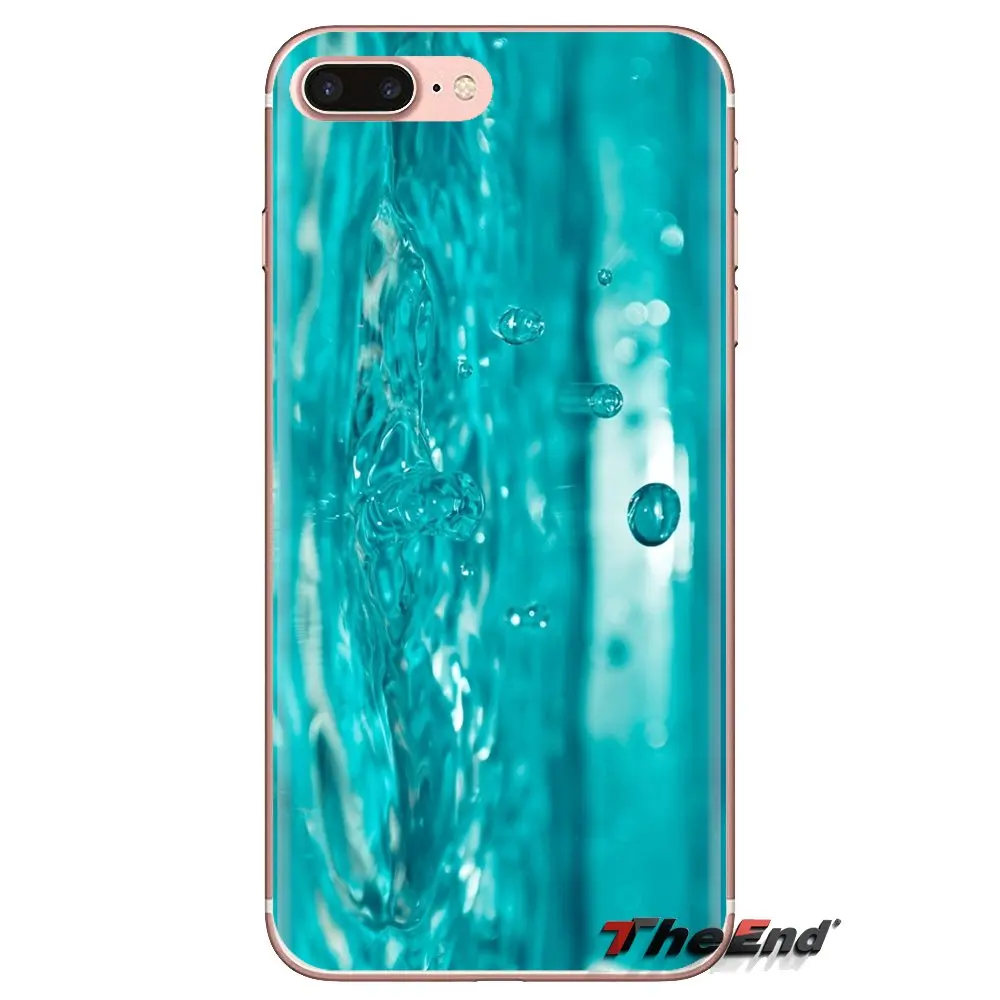 Soft Transparent Cases Covers Water Splash For Xiaomi Redmi 4A S2 Note 3 3S 4 4X 5 Plus 6 7 6A Pro Pocophone F1 |