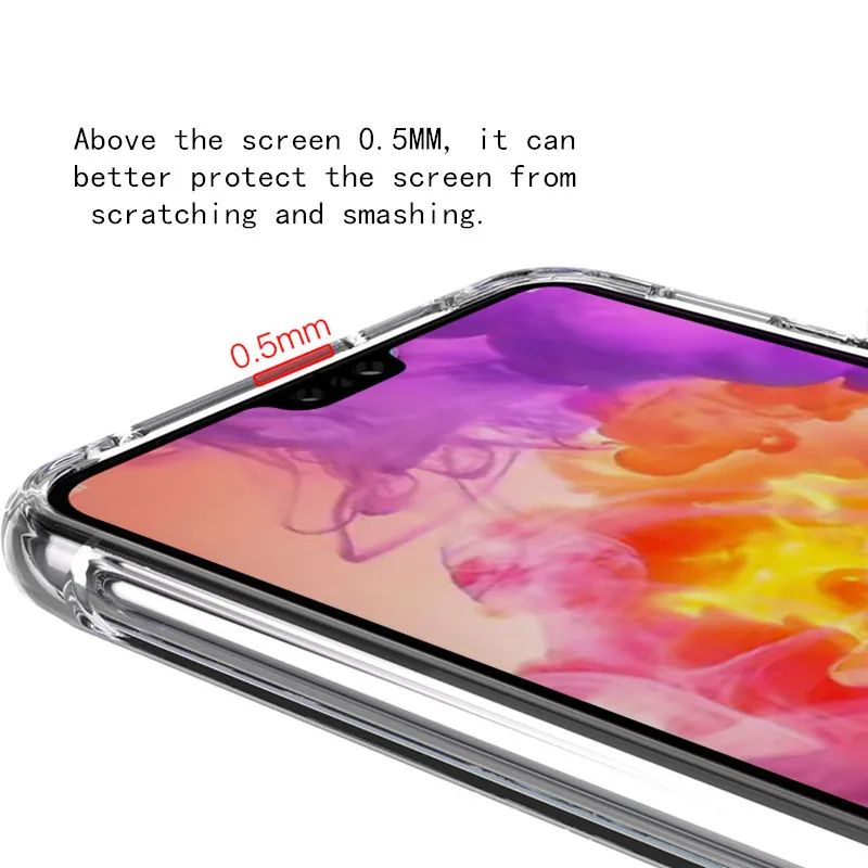 Оригинальный чехол для Huawei P30 Pro P20 Lite P10 P9 Plus P8 2017 P Smart 2019 матовый прозрачный мягкий