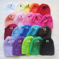 200pcs baby crochet waffle hats and waffle beanie hats caps many colors for choice s sgfd