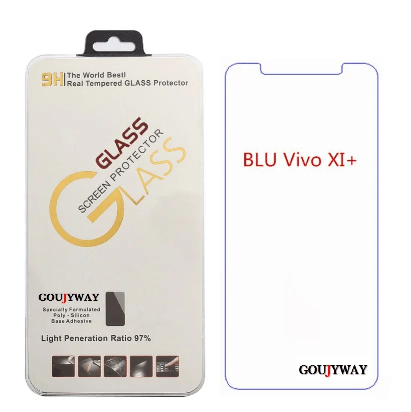 Для Blu vivo Xi Plus закаленное стекло + Защитная пленка для экрана устойчивое к