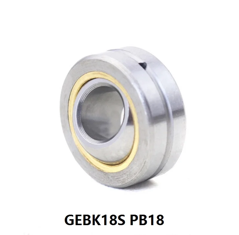 10 шт./лот GEBK18S PB18 радиальный Сферический Гладкий подшипник с самосмазкой для вала 18 мм