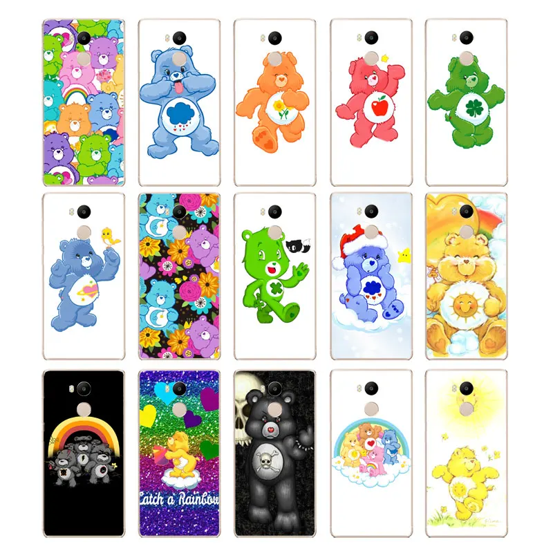 DREAMFOX L383 Care Bears Soft TPU Silicone Case Cover For Xiaomi Redmi Note 3 4 4X 5 5A 6 7 Pro Global |
