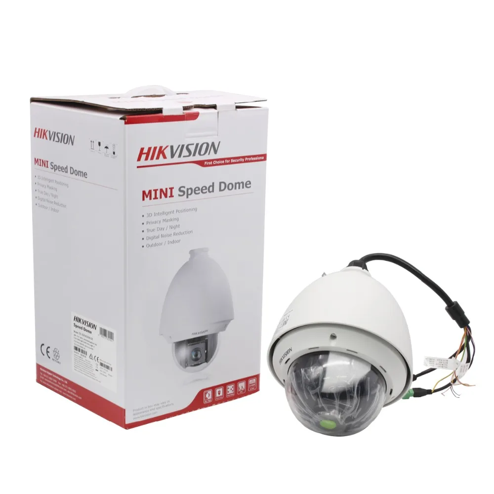 Hikvision PTZ IP камера DS 2DE4225W DE 2MP 4 8 120 мм объектив 25X зум скорость купольная POE H.265 +