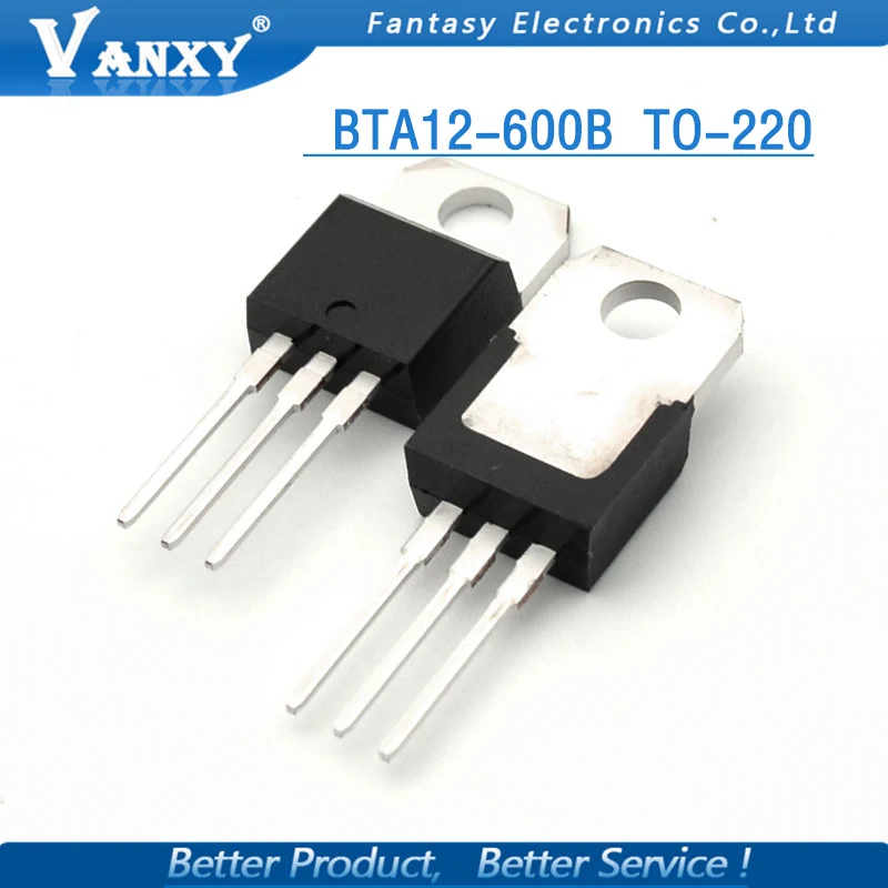 10 шт. BTA12 600B 220 600 TO220 Новый и оригинальный IC| |