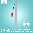 180-265V Магнитная 10 Вт прямоугольный светодиодный Энергосберегающая лампа, светодиодный потолочный светильник реконструкции лампа Панель длинная полоса