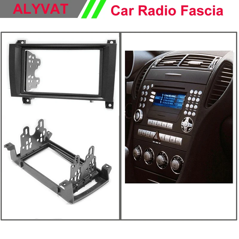 Набор для объемной отделки MERCEDES BENZ SLK R171 stereo facia surround install trim fit Dash Kit|dash kit|dash kitdash kits |